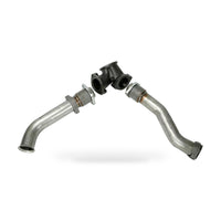 Exhaust Downpipe Suitable for Ford F-250 7.3L 99.5-03 Turbo Pedestal EBP Delete - ZT2