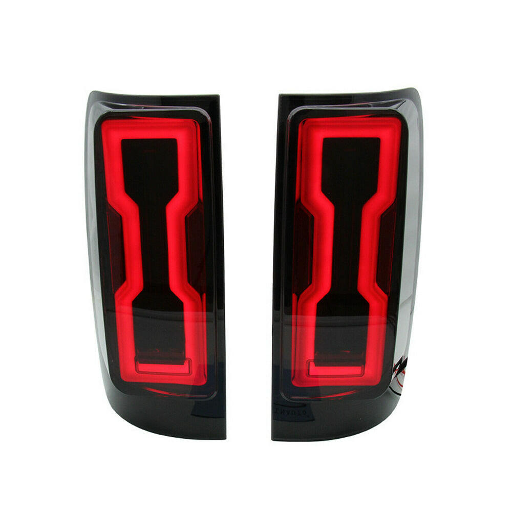 Smoked LED Rear Tail Light Lamp Set Suitable For Holden Colorado RG 2012-2020