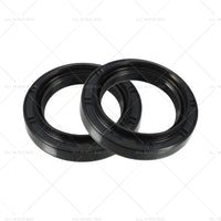 2x RH LH Front Axle Oil Seal Set Suitable for Toyota Hilux TGN26 KUN26 KUN25 RH+LH