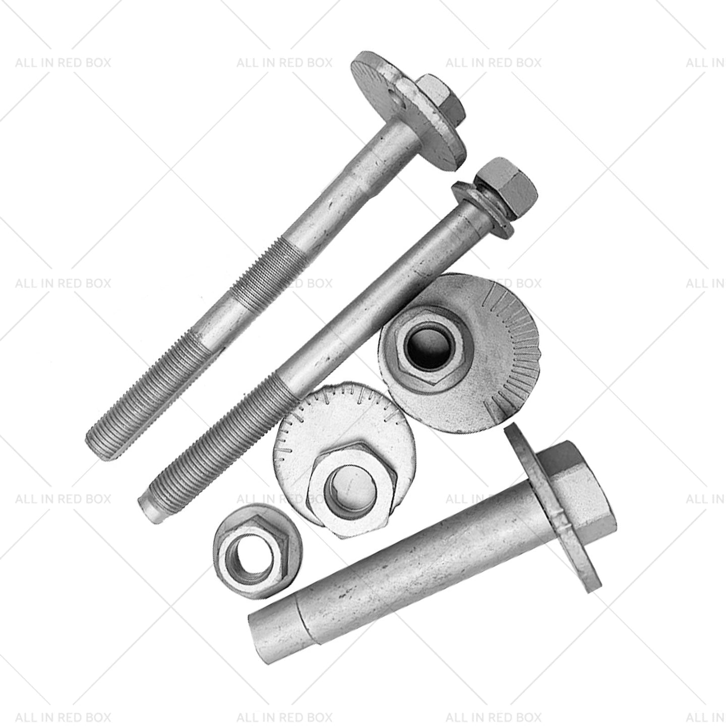 {{ 4x Control Arm Lower Camber Bolt Kit Suitable for Toyota Land Cruiser Prado 150 }} - Buy Car Parts Online at {{ Kaka Auto Parts }}.