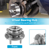 {{ Front Wheel Bearing Hub Fits For Nissan X-Trail T31 2. 5L P  4WD ABS 2007-2014 }} - Buy Car Parts Online at {{ Kaka Auto Parts }}.