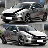 {{ 5x Car Side Body Sticker Vinyl Hood Roof Decals Racing Long Stripe Universal }} - Buy Car Parts Online at {{ Kaka Auto Parts }}.
