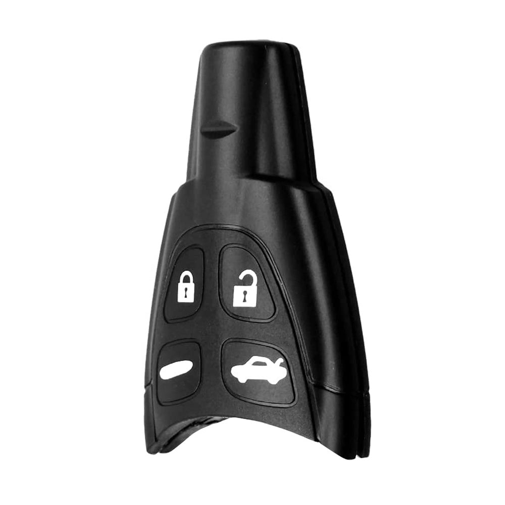 4-Button Remote Key Shell Case Suitable For SAAB 9-3 / 9-5 With Or Without Blade