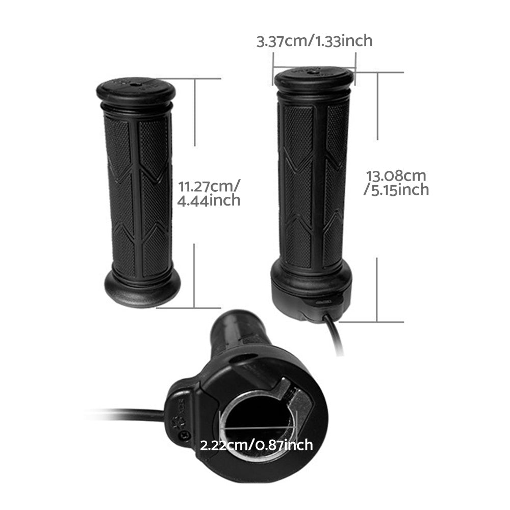 {{ Full Twist Throttle Electric Bike Ebike Right Hand 3Pin Bike Grip Twist Throttle }} - Buy Car Parts Online at {{ Kaka Auto Parts }}.