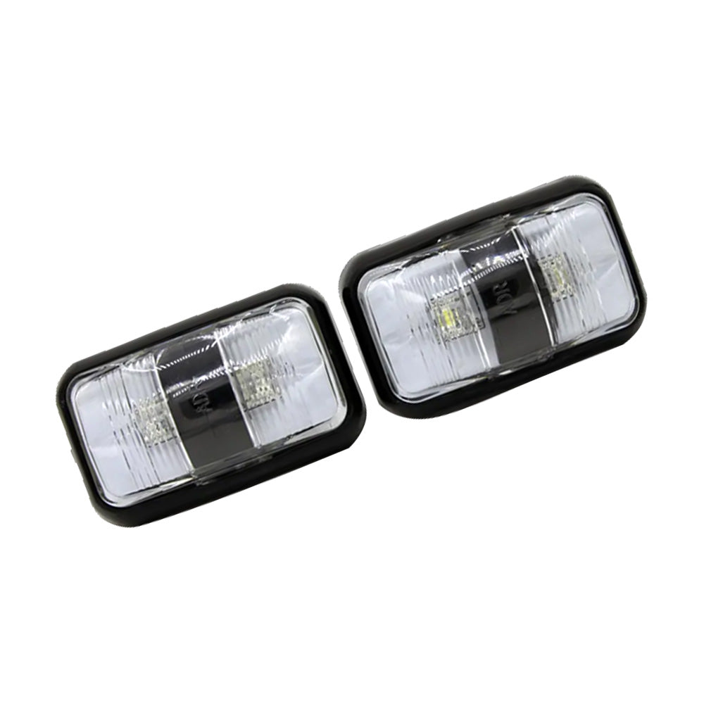 10X Red Amber Clearance Lights LED Trailer Suitable for Truck Car Warning Light