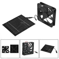 {{ 20W Solar Panel Powered Fan Mini Ventilator For Greenhouse Pet or Dog Chicken House }} - Buy Car Parts Online at {{ Kaka Auto Parts }}.