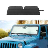 Windshield Sunshade Heat Protection Suitable For Jeep Wrangler JK JKU 2007-2018