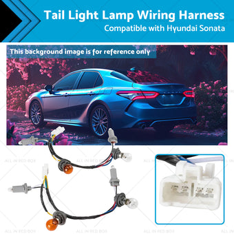 compare product Tail Light Lamp Wiring Harness Suitable for 92450-3Q000 11-14 Hyundai Sonata