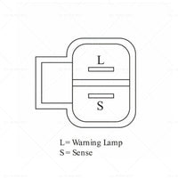 {{ Alternator Suitable For Mitsubishi Pajero NF NG NH NJ NK NL V6 engine 6G72 3. 0L }} - Buy Car Parts Online at {{ Kaka Auto Parts }}.