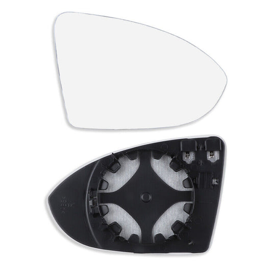 Right Heated Convex Mirror Glass with Base Suitable For VW Golf MK7 / MK7.5 2013-2018