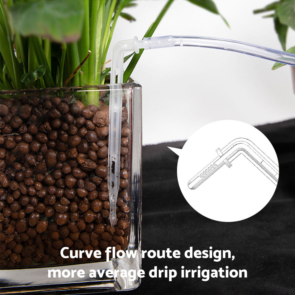 Smart Drip Self-Watering Irrigation Timer Kit 10M Solar-Powered Automatic Plant Watering System