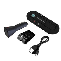 Bluetooth Handsfree Speaker MP3 Player With Sun Visor Clip & Car Charger Suitable For Universal Cars