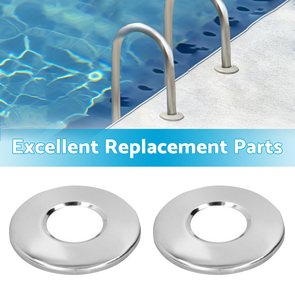 {{ Ladder Accessories 2Pcs Stainless Steel Bumpers Escutcheon Handrail Pool Covers }} - Buy Car Parts Online at {{ Kaka Auto Parts }}.