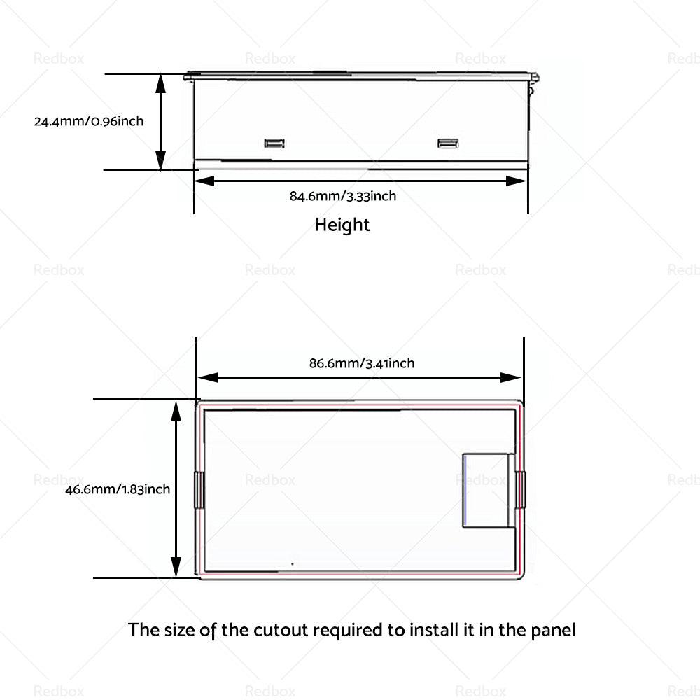 {{ DC 6. 5~100V 20-50-100A LCD Digital Combo Panel Display Volt Amp Power Watt Meter }} - Buy Car Parts Online at {{ Kaka Auto Parts }}.