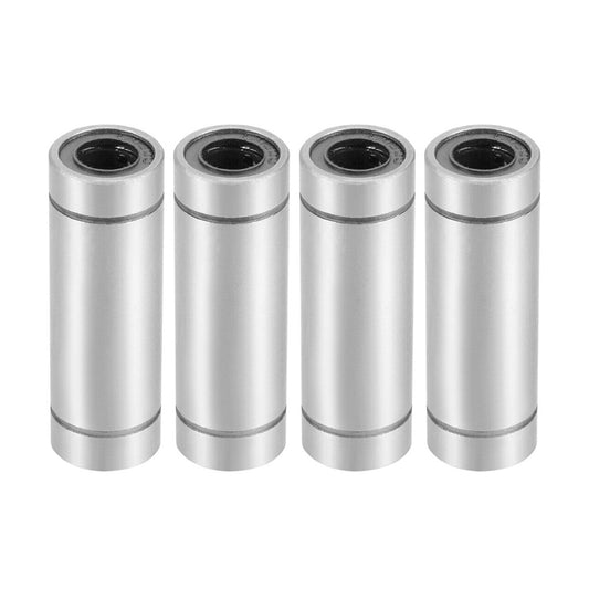 4x LM8UU Extra Long Linear Ball Bearings 8mm Bore 15mm OD 45mm Length