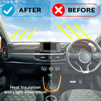 {{ Non-Slip Dash Mat Suitable For Kia Picanto JA 2017-2023 Dashboard Cover }} - Buy Car Parts Online at {{ Kaka Auto Parts }}.