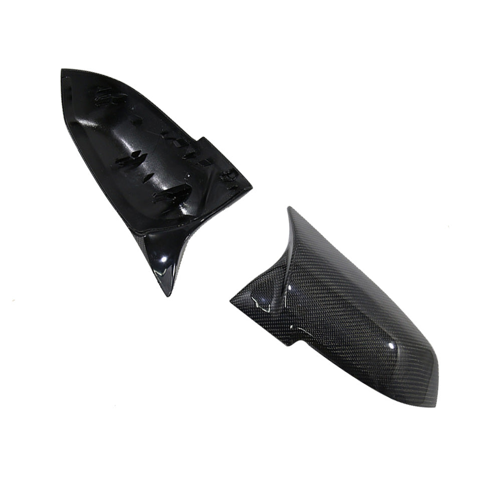 Carbon Fibre Side Mirror Cover Caps Suitable for  BMW F20 F21 F22 Series 1 2 3 4