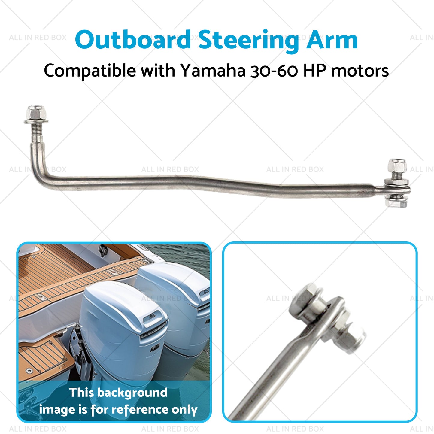 {{ Suitable For 30?60 Universal Outboard Steering Arm Connecting Link Tie Rod Part }} - Buy Car Parts Online at {{ Kaka Auto Parts }}.