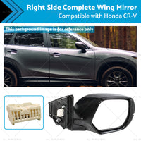 {{ Right Door Mirror Suitable for Honda CRV CR-V RM 2012-2017 Blinker RH }} - Buy Car Parts Online at {{ Kaka Auto Parts }}.