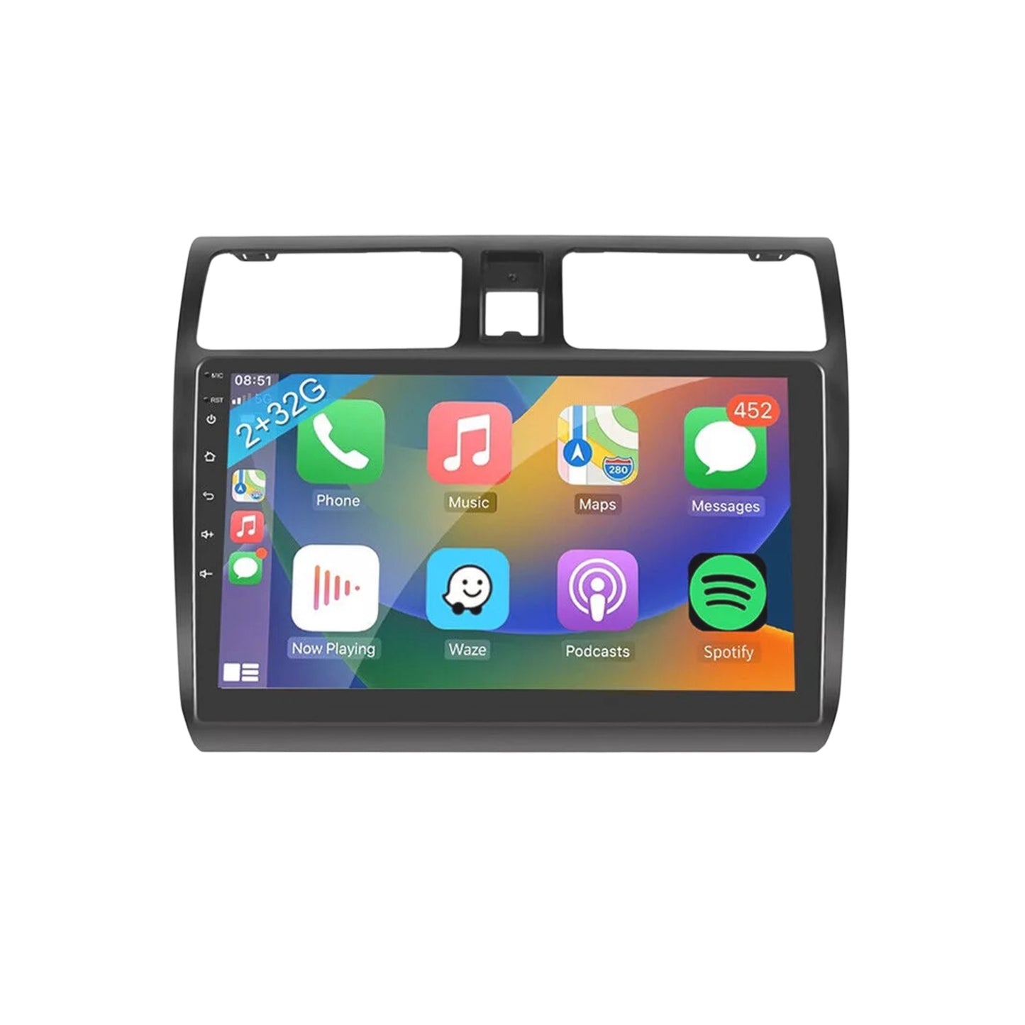 Suitable For Suzuki Swift Android 13 CarPlay Car Radio Stereo 32GB GPS Head Unit