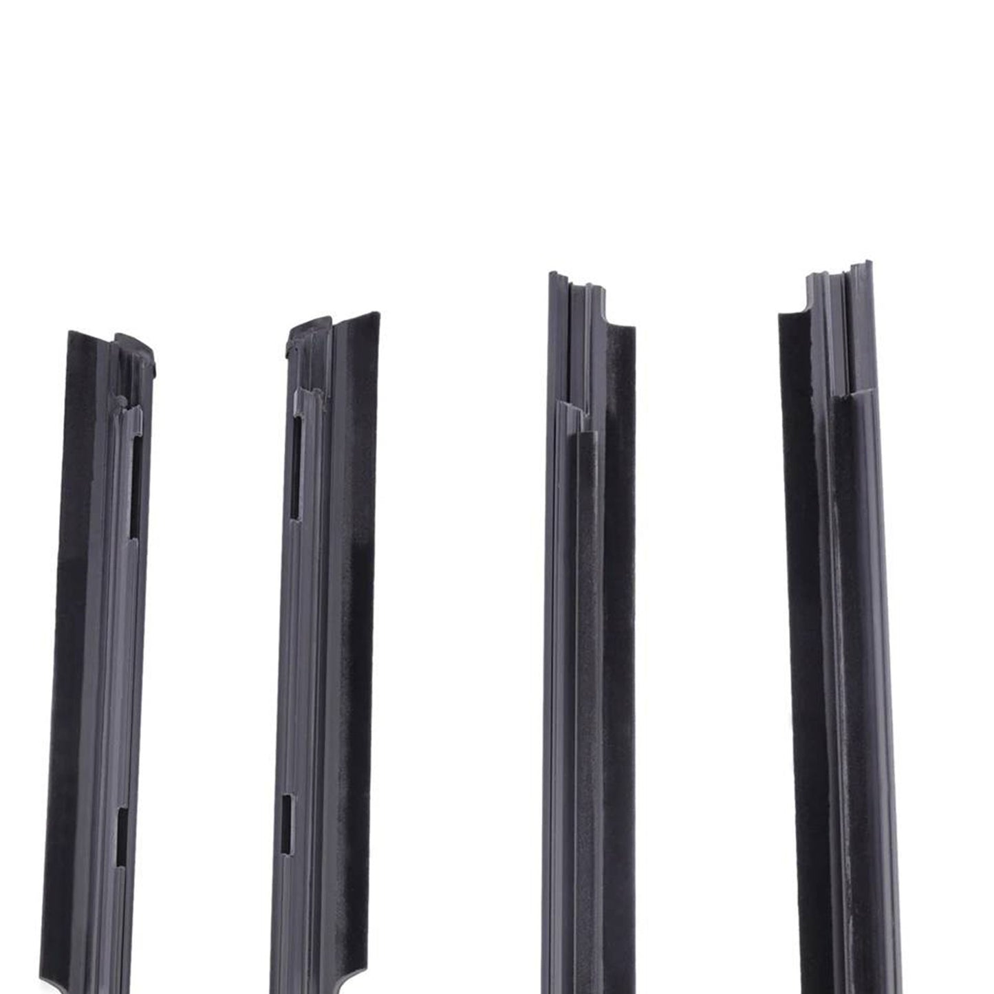 4x Window Weatherstrip Trim Belt Set Suitable For Mitsubishi Lancer 2008-2017