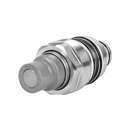 For Bobcat Male Hydraulic Flat Face Quick Coupler 6679837 46mm 1 13 or 16 inch  thread