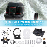{{ Water Pump Impeller Kit For 20hp 25hp 30hp 35hp Johnson Evinrude outboard 393630 }} - Buy Car Parts Online at {{ Kaka Auto Parts }}.