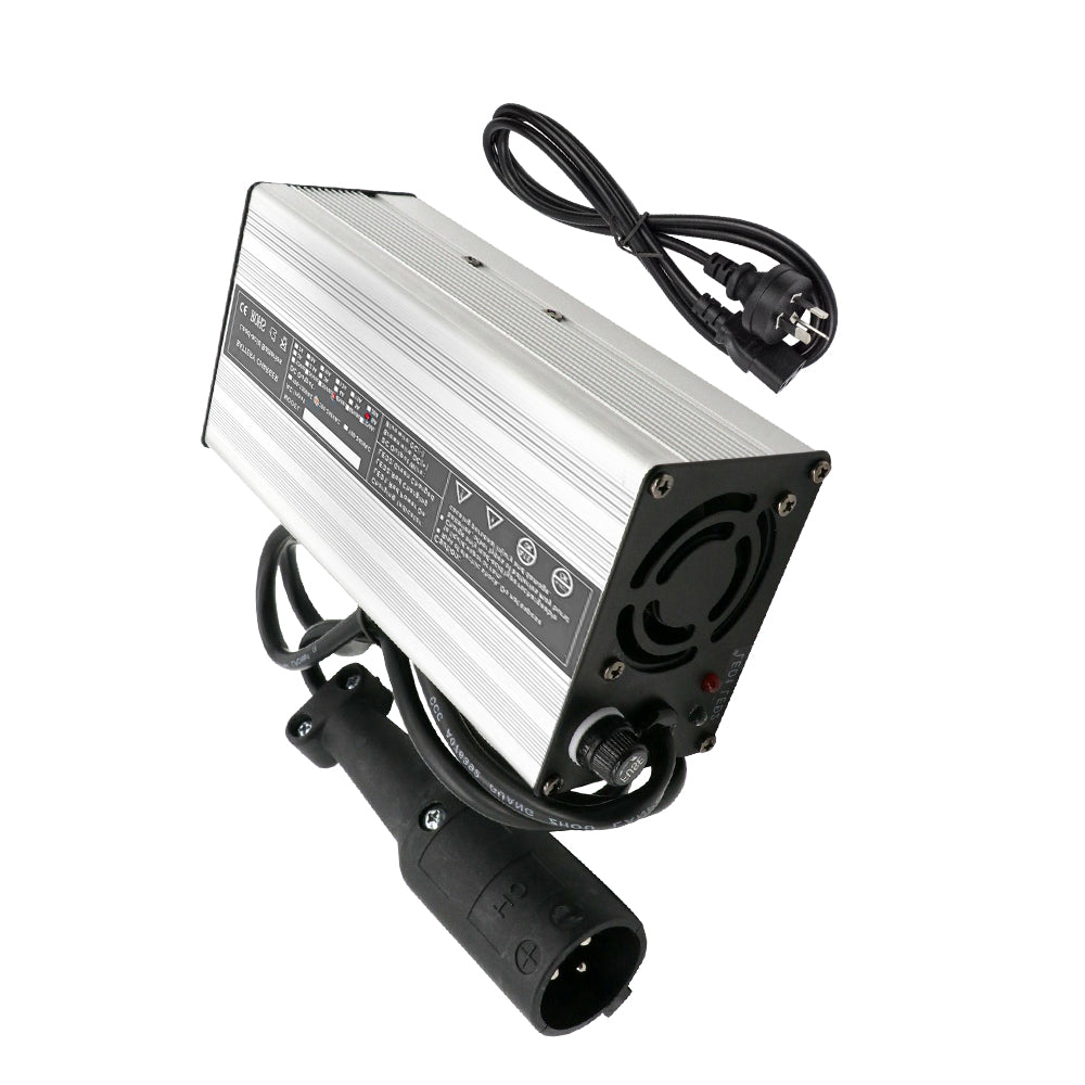 48V 6A Snap-Head 3-Pin Plug Battery Charger Suitable For EZ-GO TXT & Club Golf Cart