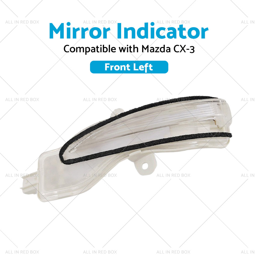 {{ Left Side Mirror Light Indicator Blinker Suitable for Mazda CX-3 CX3 2015-2022 }} - Buy Car Parts Online at {{ Kaka Auto Parts }}.