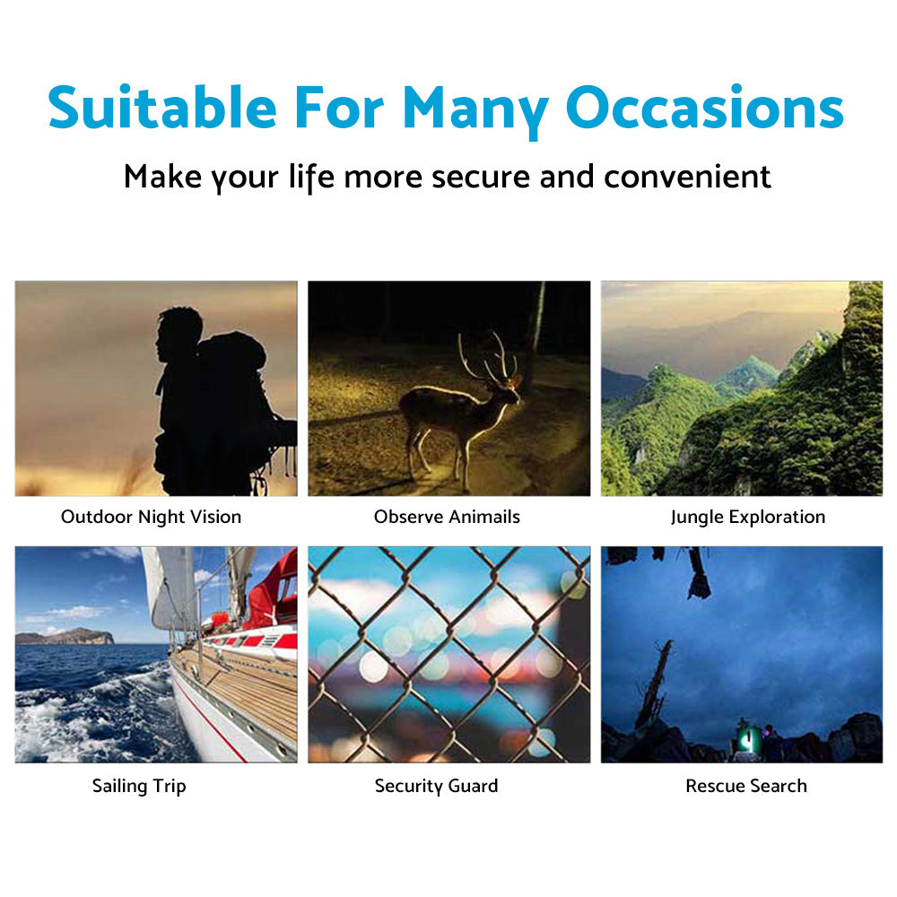 5x IR Night Vision Monocular Zoom Digital HD Telescope With 4K Video Camera Suitable For Hunting