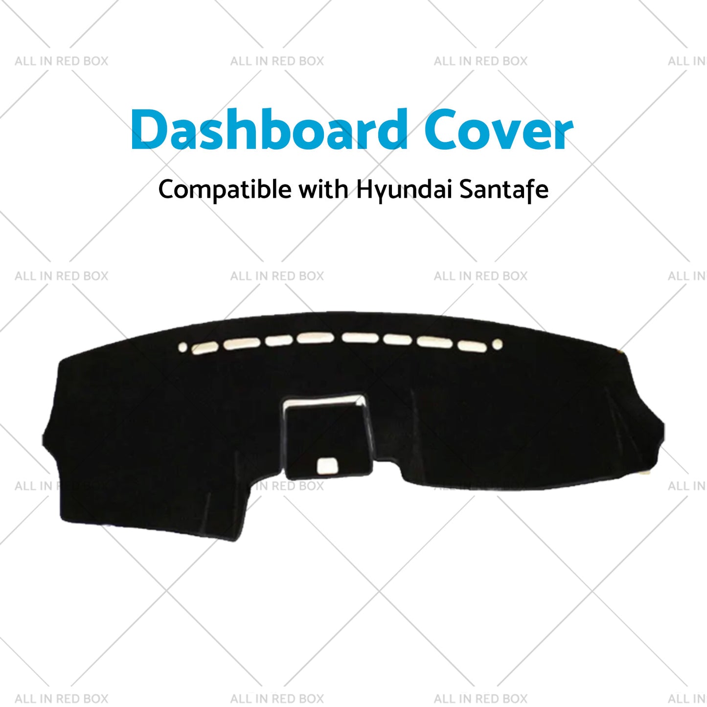 {{ RHD Non-slip Dash Mat Suitable For Hyundai Santafe 2006-2012 Dashboard Cover }} - Buy Car Parts Online at {{ Kaka Auto Parts }}.