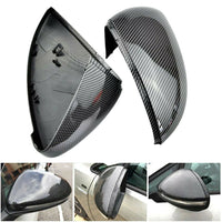 Carbon Fiber Mirror Caps Suitable For Volkswagen VW Golf MK7 MK7.5 TSI TDI GTI R