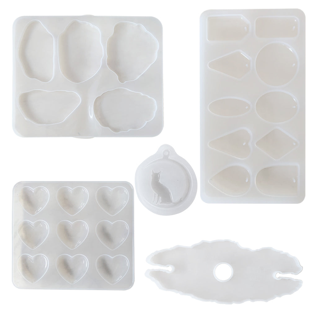 Snowflake Silicone Pendant Mold Making Jewelry Resin Necklace Mould Craft DIY 3D
