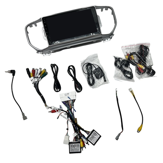 {{ 9 inch CarPlay Android Auto Head Unit Suitable for Kia Sportage 2015–2018 }} - Buy Car Parts Online at {{ Kaka Auto Parts }}.