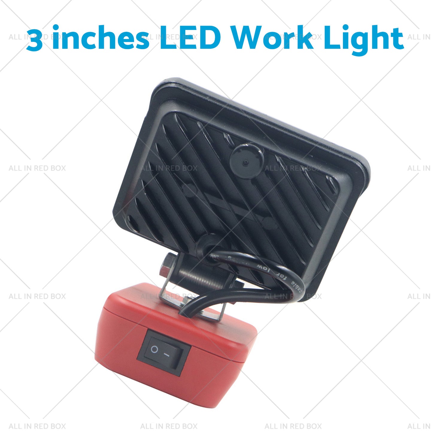 {{ 3in Wireless LED Work Light Tool Torch Suitable for Milwaukee 18V Li-ion Battery }} - Buy Car Parts Online at {{ Kaka Auto Parts }}.