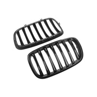 Front Bumper Kidney Grill Grille Gloss Suitable For BMW E70 X5 / E71 X6 2007-2013