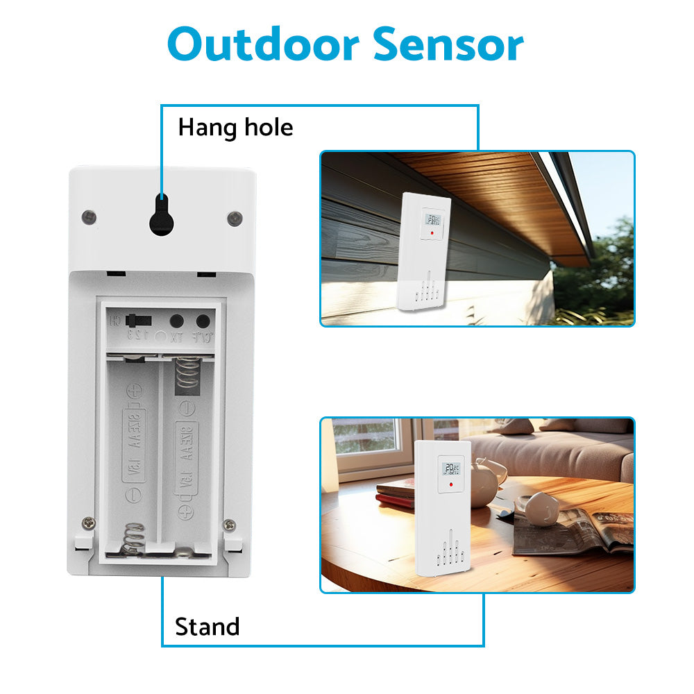 {{ Hygrometer Thermometer Digital Temperature Humidity Meter LCD Display Wireless }} - Buy Car Parts Online at {{ Kaka Auto Parts }}.