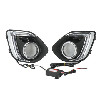 compare product Pair Front Fog Light Lamp LED 12V Suitable For Mitsubishi ASX Outlander 2013-15
