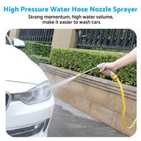 High Pressure Water Hose Nozzle Long Spray Nozzle Garden Hose Garden Car Wash