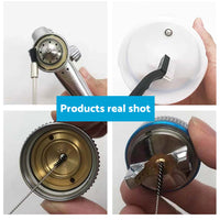 17PCS Spray Gun Cleaning Brush Kit Suitable For All Spray Gun Systems