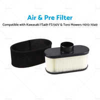 {{ Air  and  Pre Filter Suitable For Kawasaki FS481 FS730V  and  Toro Mowers 11013-7049 }} - Buy Car Parts Online at {{ Kaka Auto Parts }}.