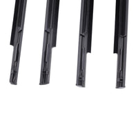 4x Window Weatherstrip Trim Belt Set Suitable For Mitsubishi Lancer 2008-2017