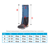 Waterproof Snow Hiking Gaiters Cover Anti Bite Snake Guard Leg Protection Boots