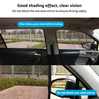4x Magnetic Car Window Privacy Sun Shades Suitable For Ford Ranger PX2 3 2015-now