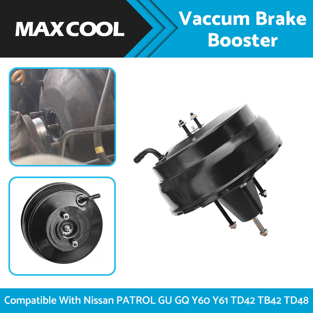 {{ Vaccum Brake Booster Suitable For Nissan GU PATROL Y60 Y61 TD42 TB42 TD48 94-99 }} - Buy Car Parts Online at {{ Kaka Auto Parts }}.