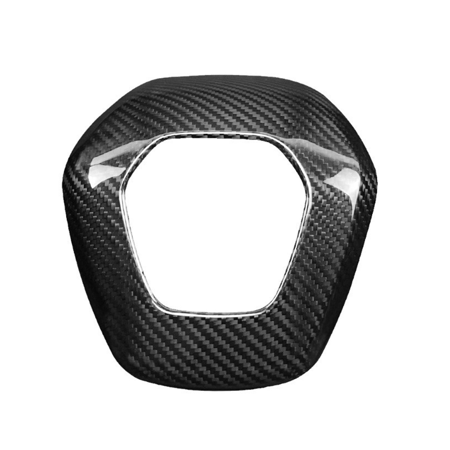 Overlay Real Carbon Fiber Steering Wheel Center Cover Suitable For Corvette C8 2020-2025