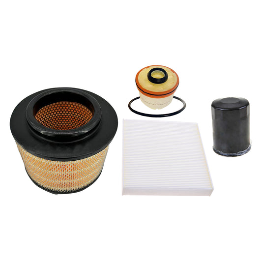 Air Fuel Oil Filter Service Kit Suitable For Toyota Hilux KUN26R 3.0D Diesel