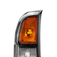 Pair Black Rear Tail Lamp Lights Suitable For Nissan Patrol GU Y61 Wagon 2004-2013