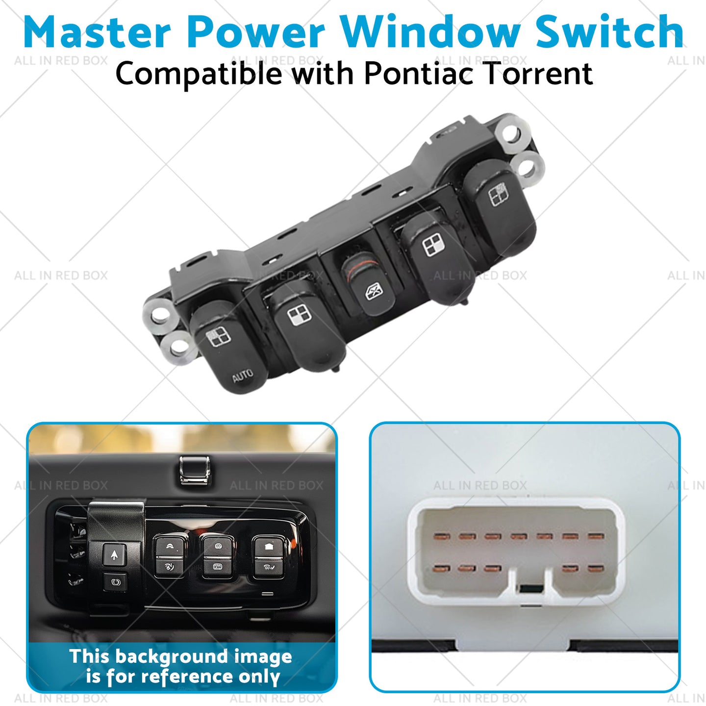 {{ Master Power Window Switch Suitable for Pontiac Torrent 06-09 22723794 1S13640 }} - Buy Car Parts Online at {{ Kaka Auto Parts }}.