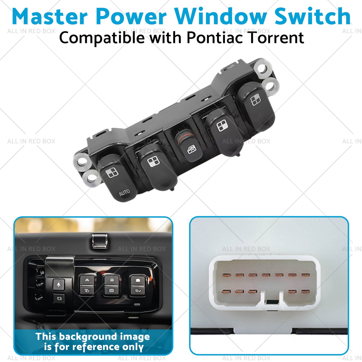 {{ Master Power Window Switch Suitable for Pontiac Torrent 06-09 22723794 1S13640 }} - Buy Car Parts Online at {{ Kaka Auto Parts }}.